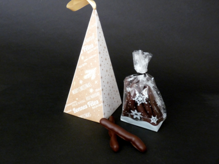 Noël - Orangettes chocolat noir Bonnat 100g